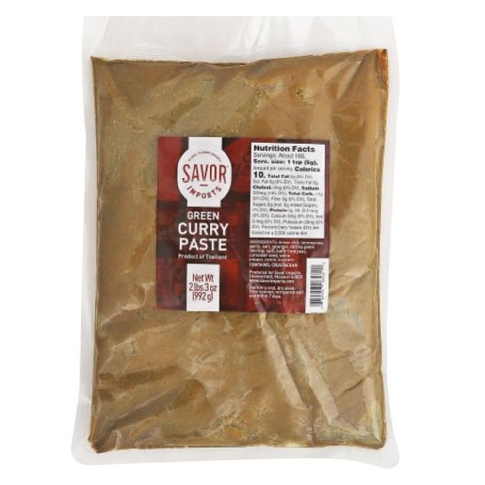 Savor Imports Green Curry Paste, 35 Ounce - 12 per case