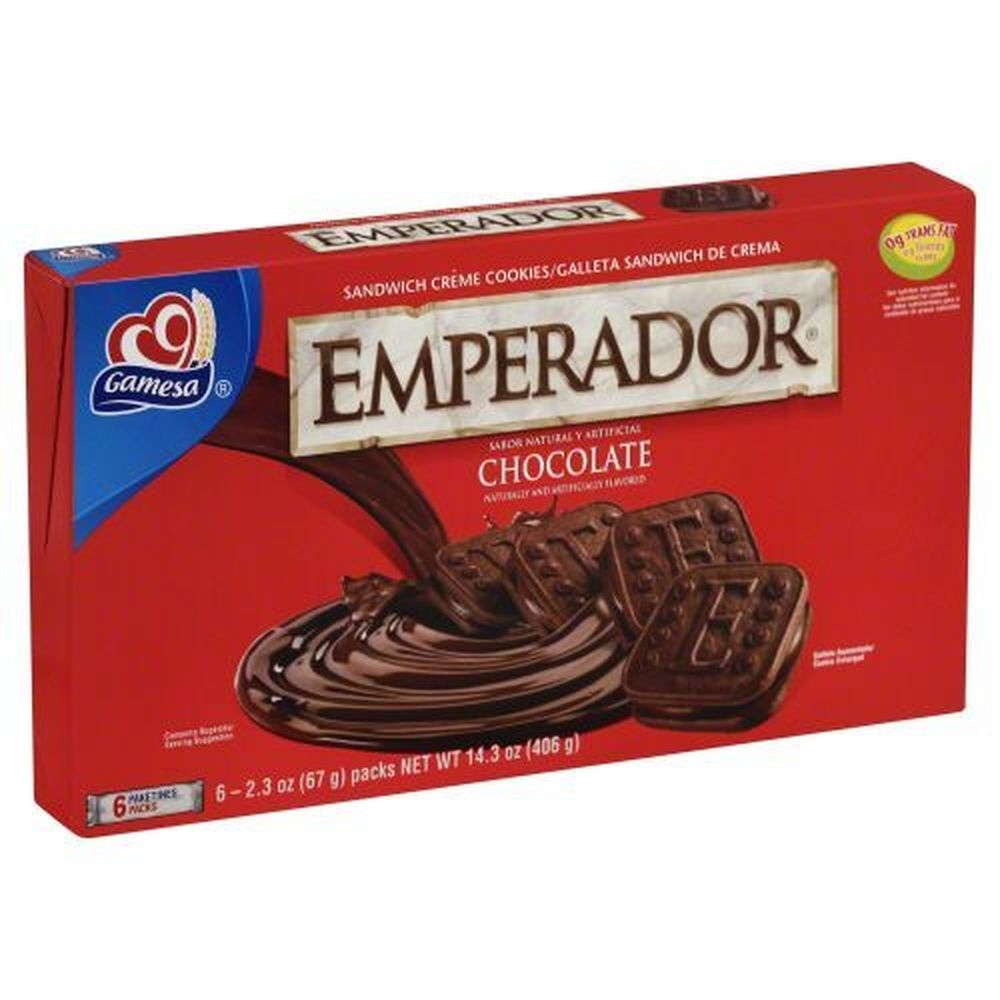 Gamesa Emperador Chocolate Cookie, 14.34 Ounce -- 12 per case