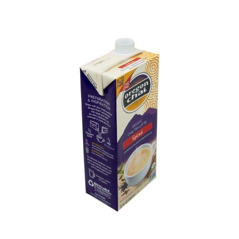 Oregon Chai Spiced Chai Tea Latte, 32 Fluid Ounce -- 6 per case
