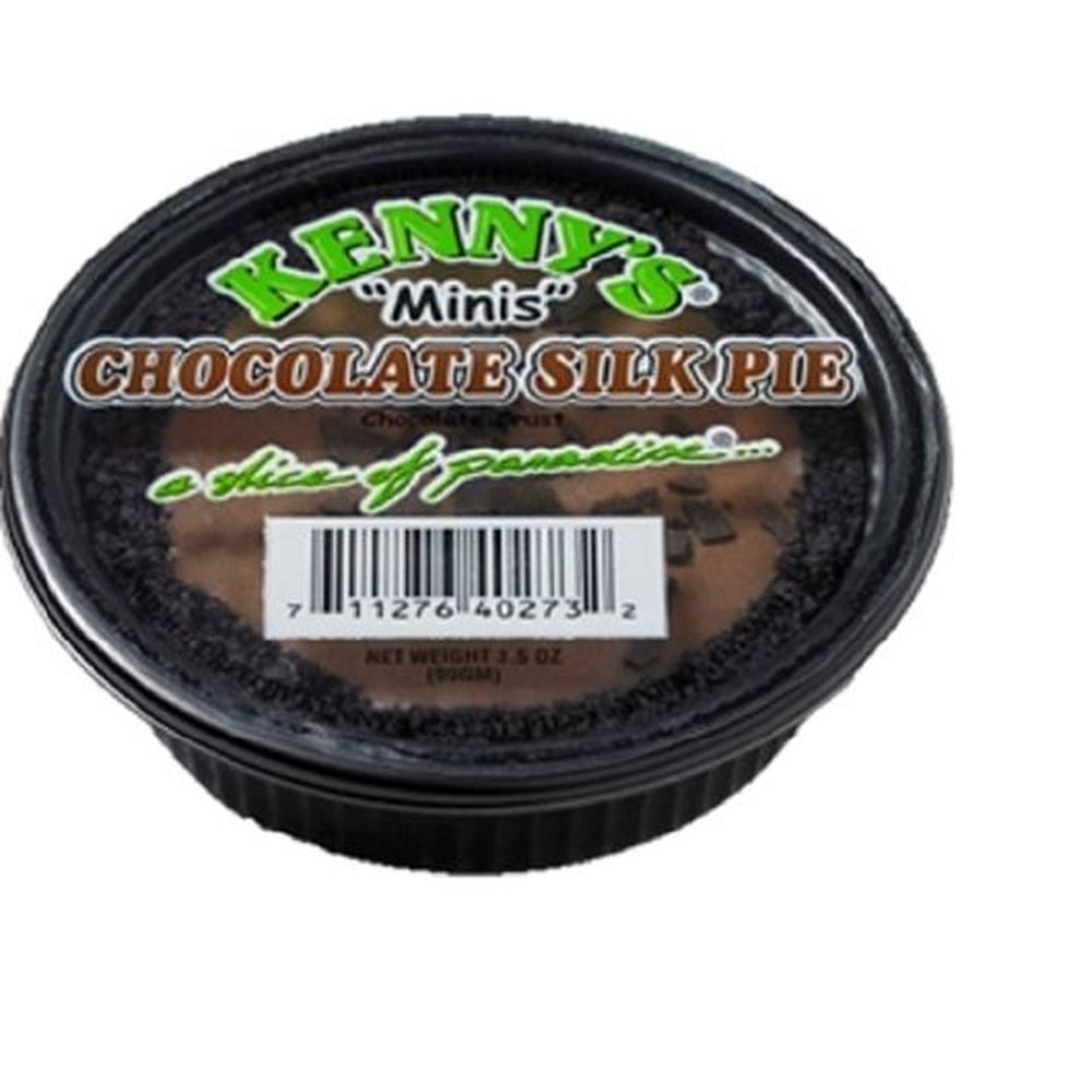 Kennys Minis Chocolate Silk Pie, 3.5 Ounce -- 48 per case