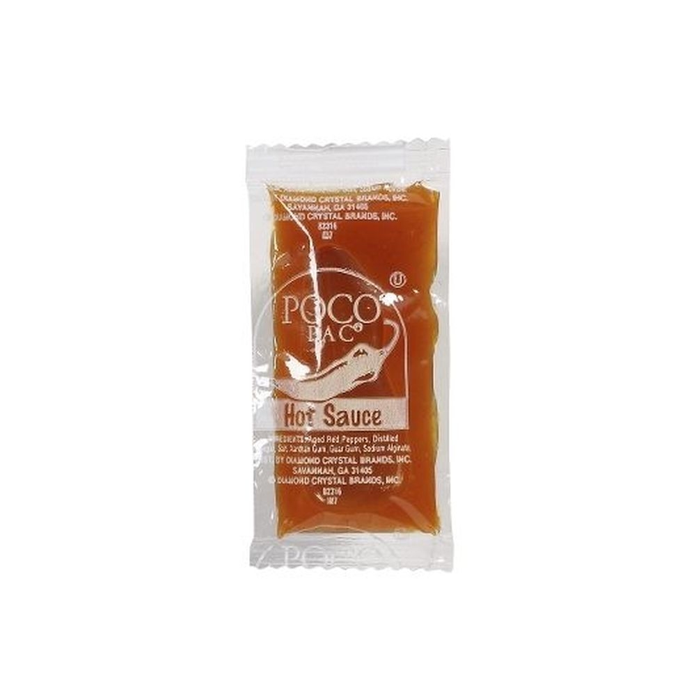 Poco Pac Hot Sauce - Single Serve, 7 Gram -- 200 per case