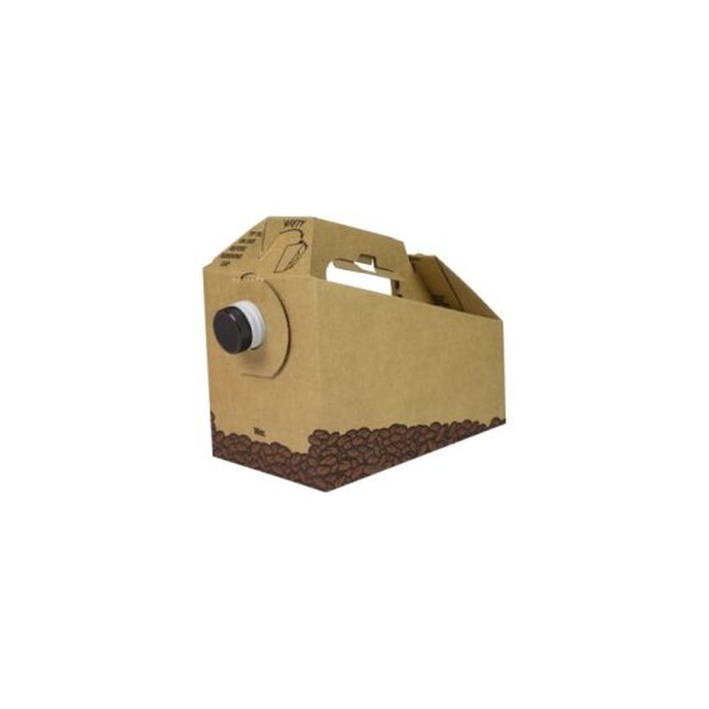 Boxit Kraft 96 Ounce Flute Beverage Box - 25 per case