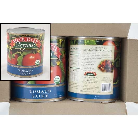 Muir Glen Organic Tomato Sauce, 106 Ounce -- 6 per case.