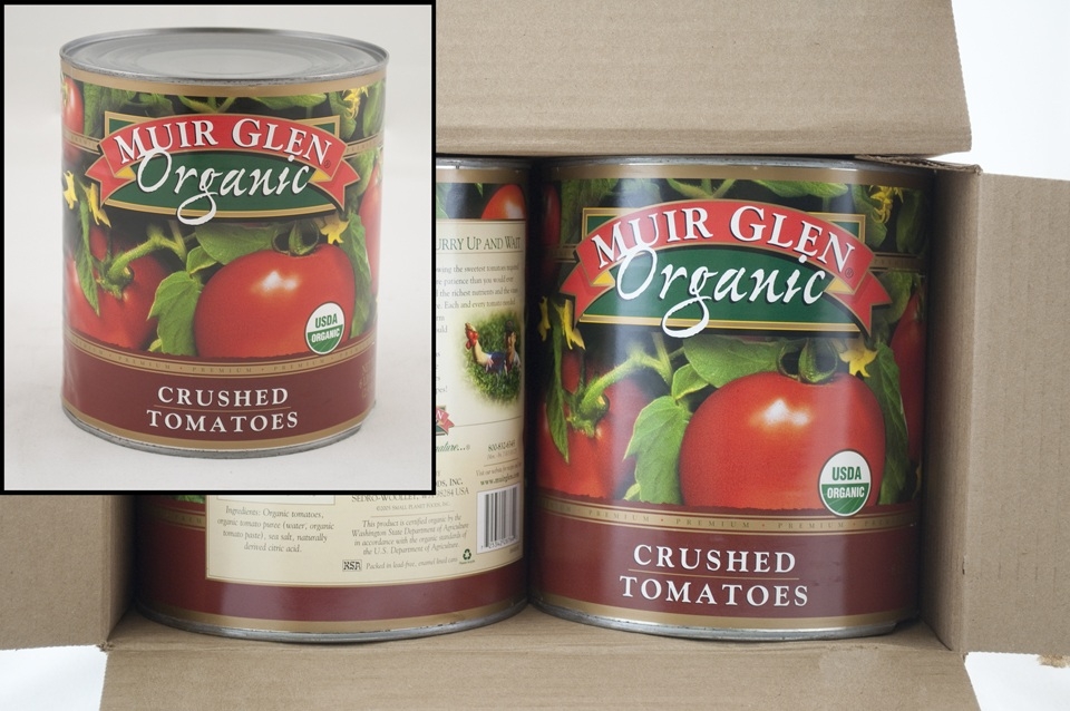 Muir Glen Organic Crushed Tomato In Puree, 104 Ounce -- 6 per case.