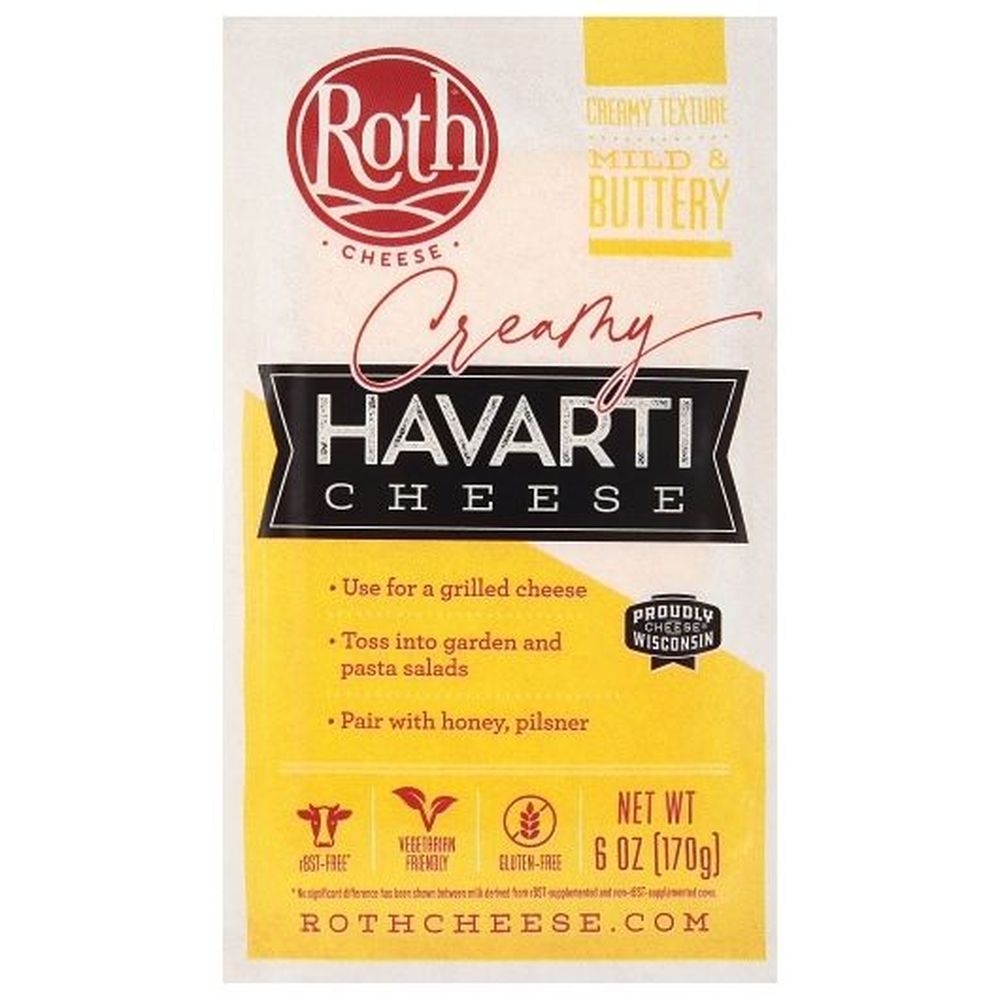Roth Kase Original Havarti Cheese, 6 Ounce -- 12 per case
