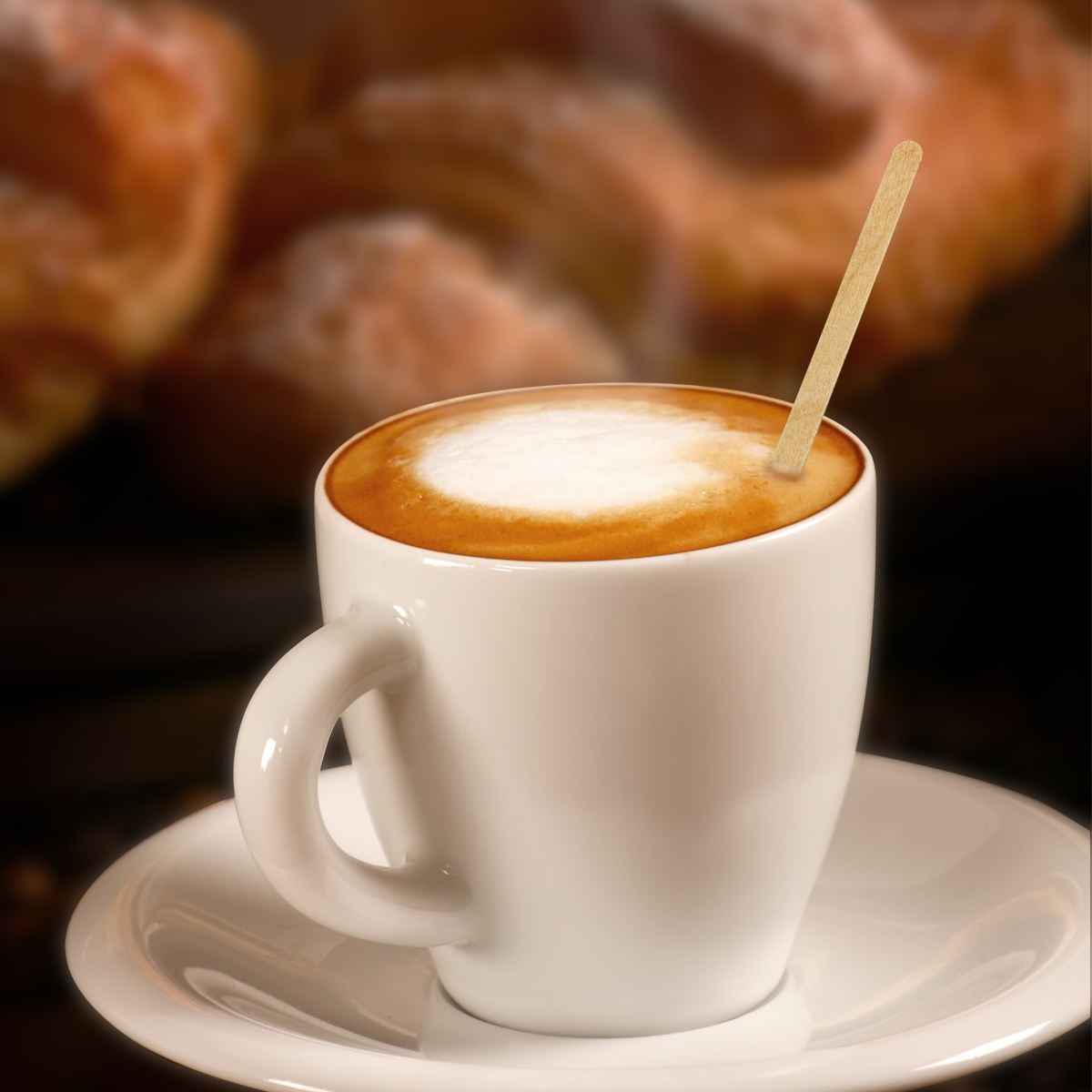 Handgards Disposable Wood Coffee Stirrer, 5.5 Inch -- 10000 Per Case