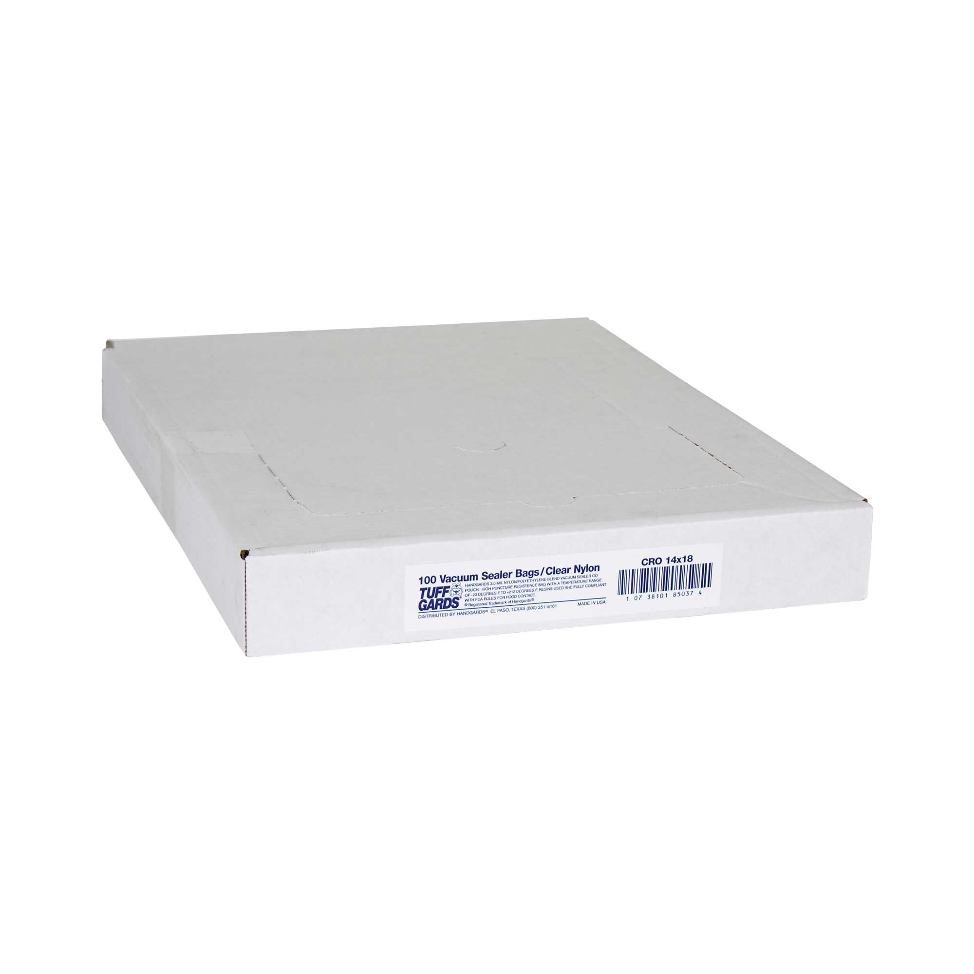 Handgards Cook and Chill Vacuum Seal Bag -- 100 per case.