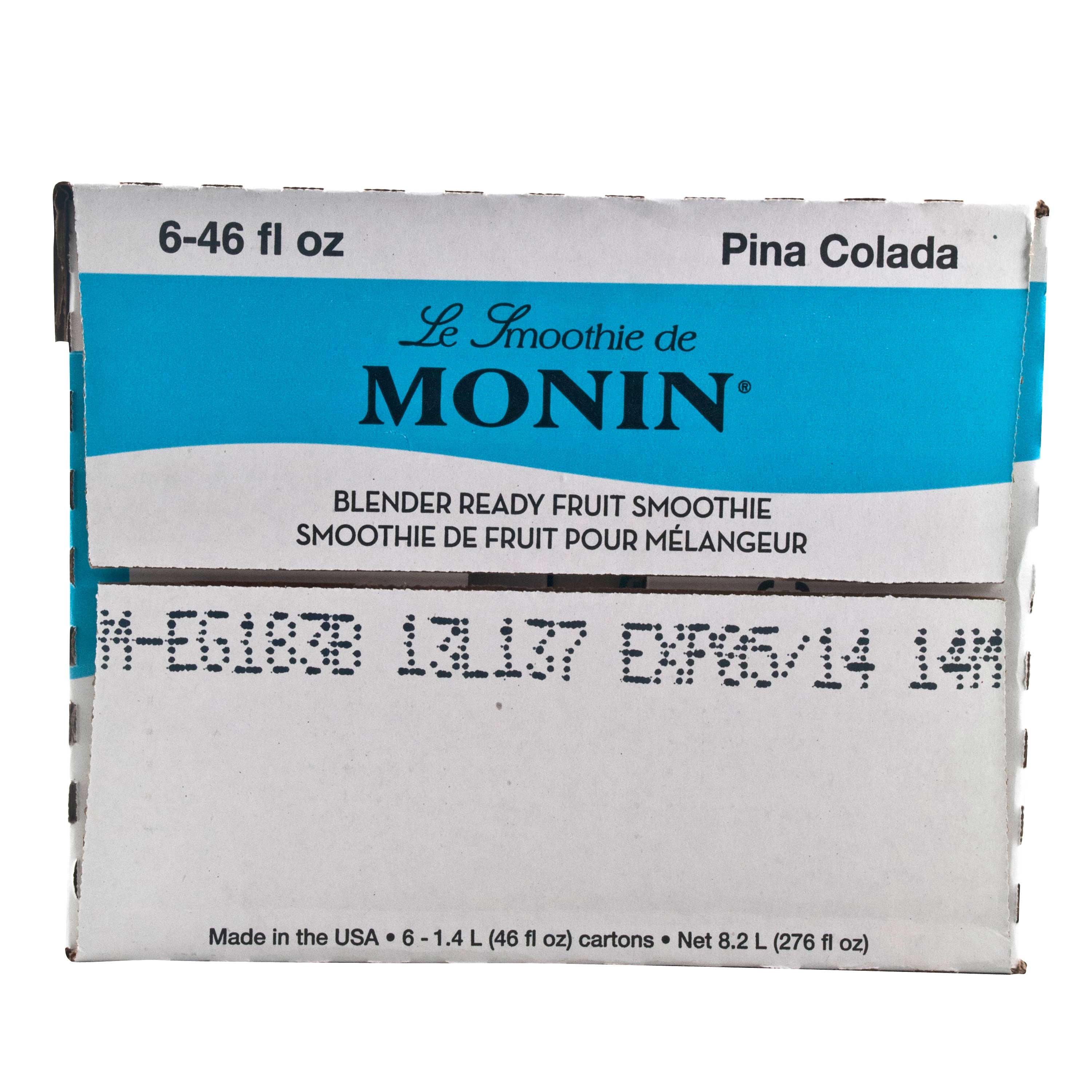Monin Pina Colada Fruit Smoothie Mix, 46 Ounce -- 6 Per Case
