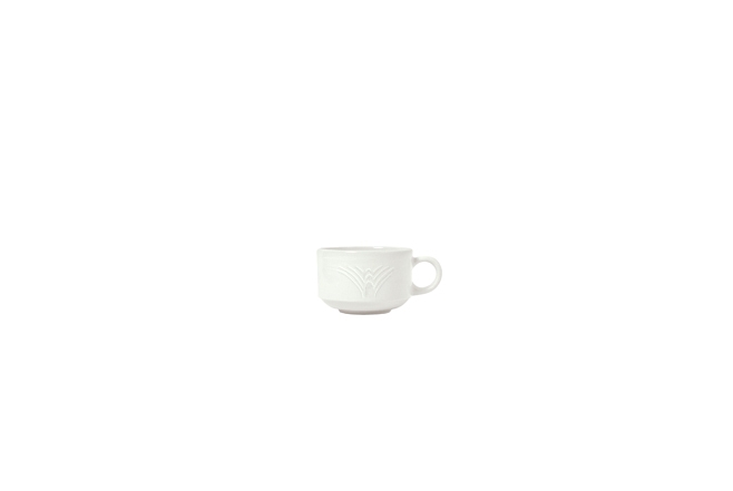 Syracuse China Cafe Royal Stacking Cup, 7 Ounce -- 36 per case.