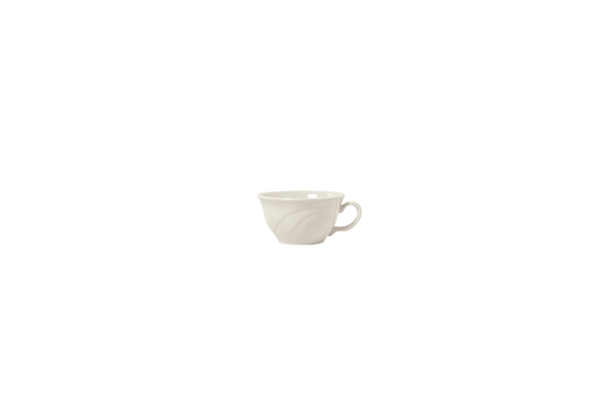 Syracuse China Cascade Designed Flint Body Low Tea Cup, 7 Ounce -- 36 per case.