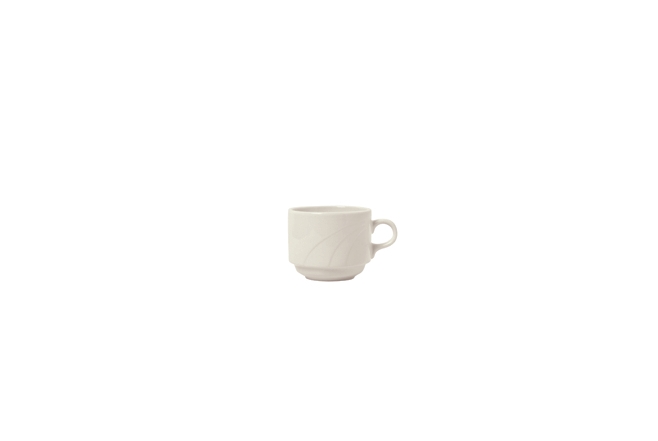 Syracuse China Cascade Designed Flint Body Stacking Cup, 8 1/2 Ounce -- 36 per case.