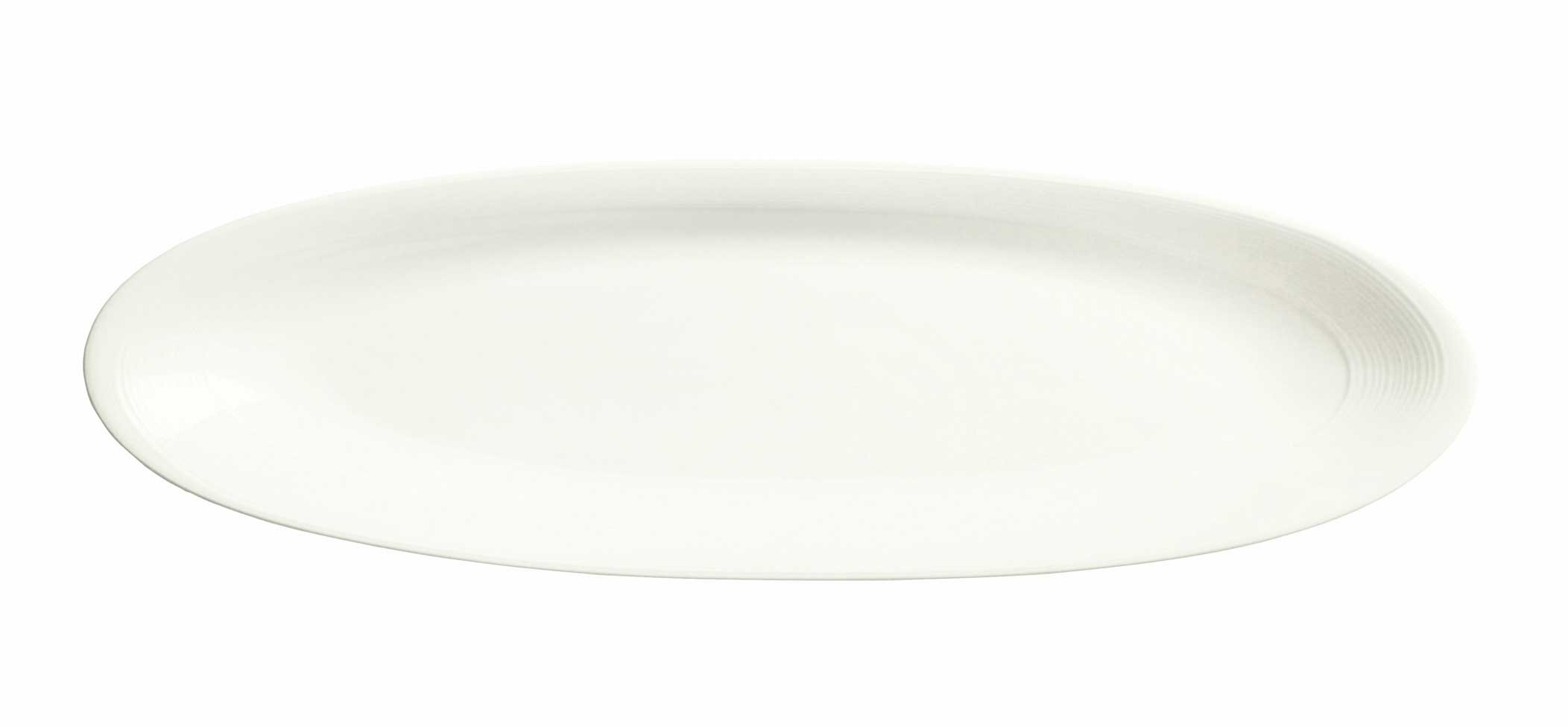 Syracuse China Silk Long Tray, 5.5 x 17.75 inch -- 12 per case.