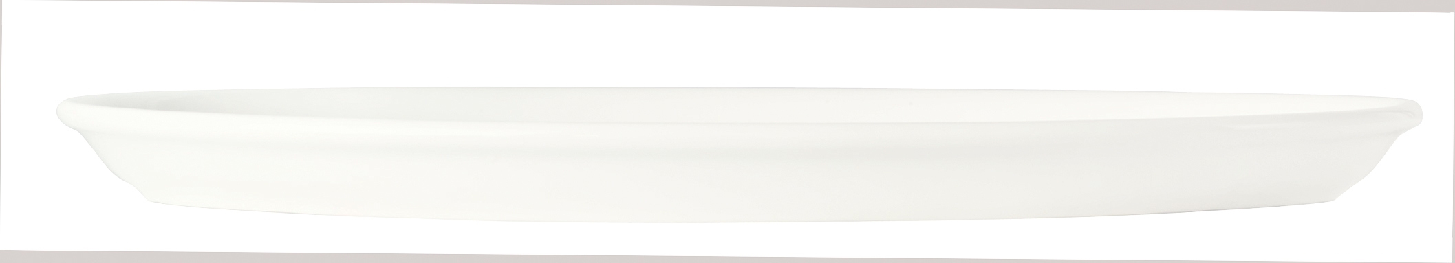 Syracuse China Slenda Oval Tray, 13.25 inch -- 12 per case.