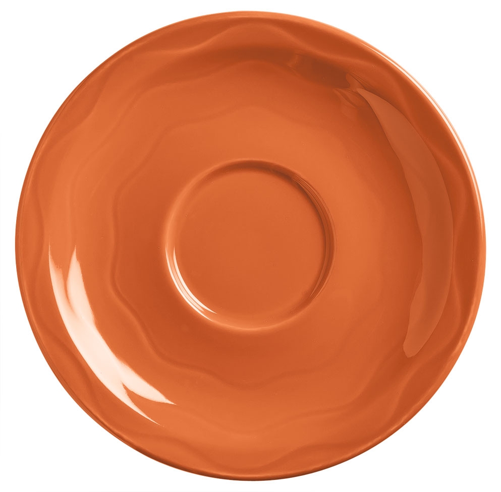Syracuse China Cantina Saffron Saucer, 6.25 inch -- 12 per case.