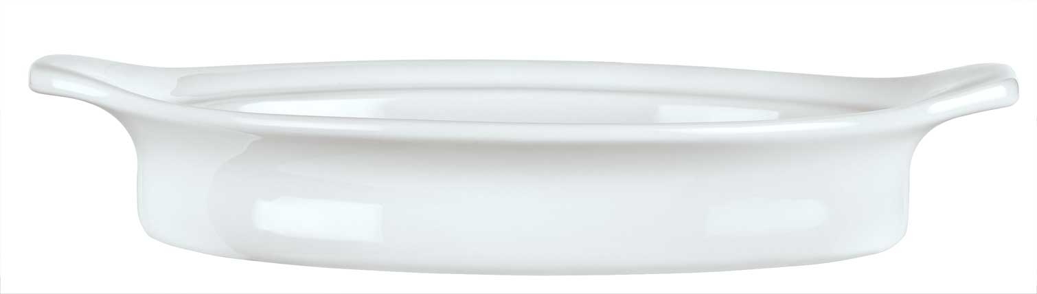 Syracuse China Chefs Collection Aluma White Small Rarebit, 5 Ounce -- 24 per case.