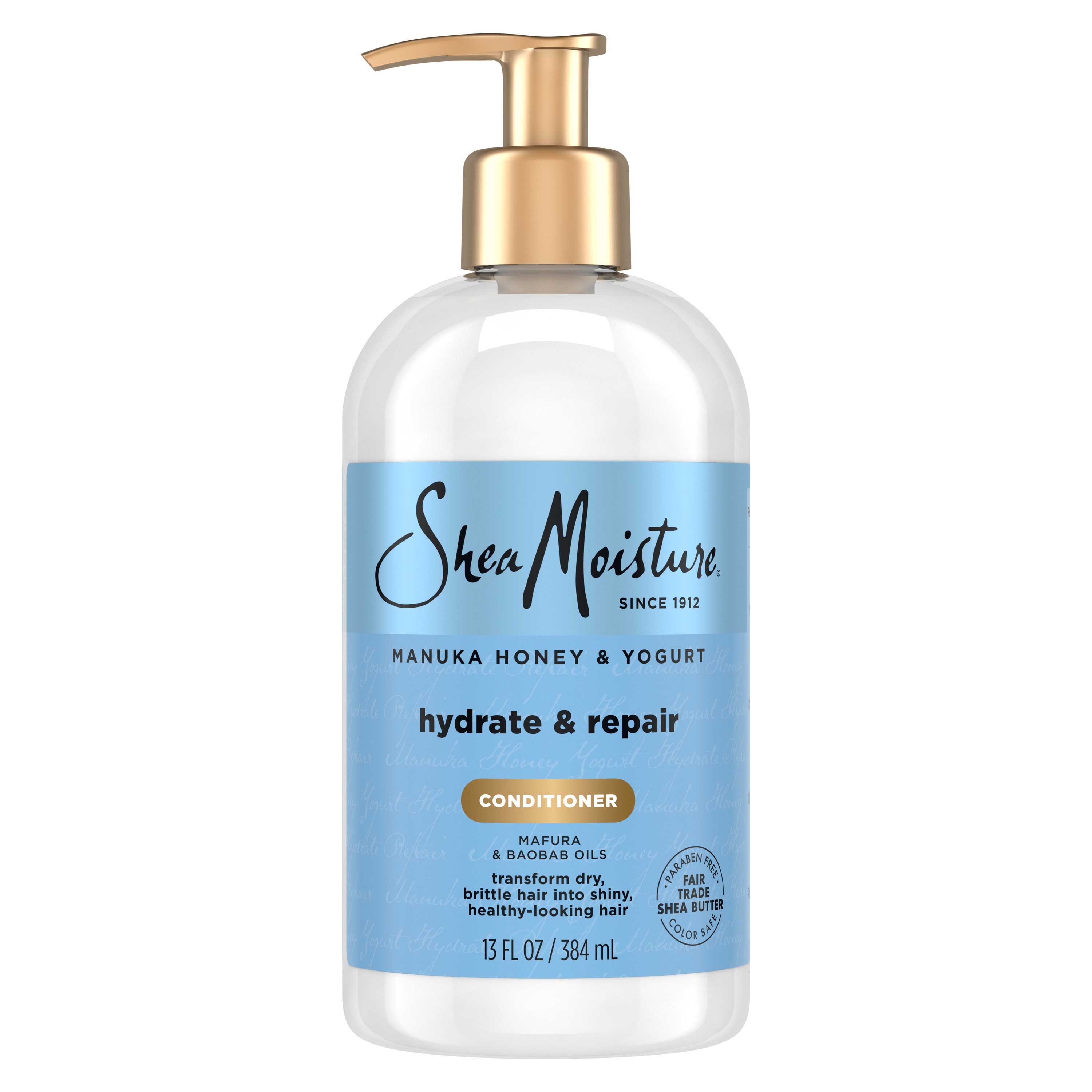 Shea Moisture Manuka Honey and Yogurt Hydrate and Repair Conditioner, 13 Fluid Ounce -- 12 per case