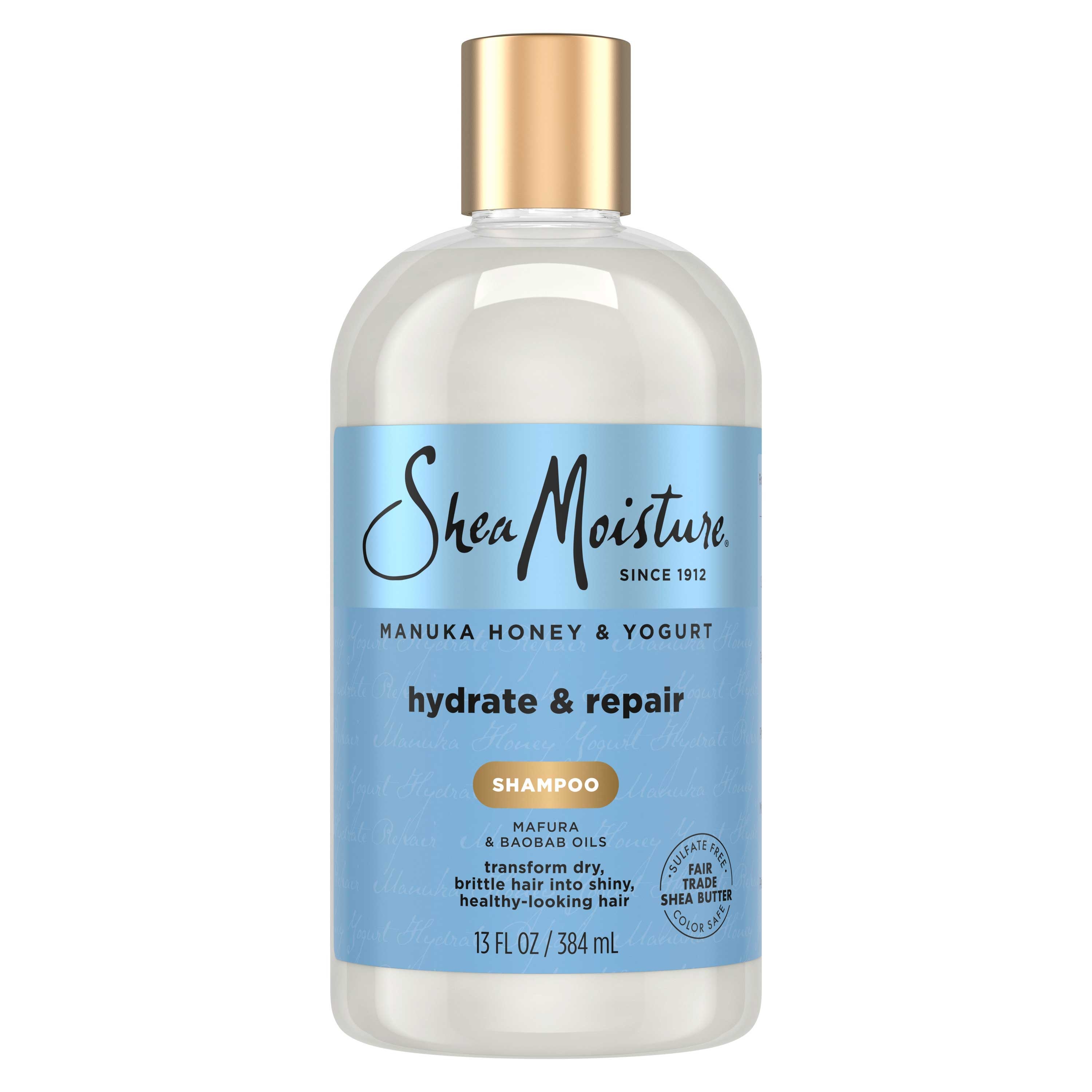 Shea Moisture Manuka Honey and Yogurt Hydrate Shampoo, 13 Fluid Ounce -- 12 per case