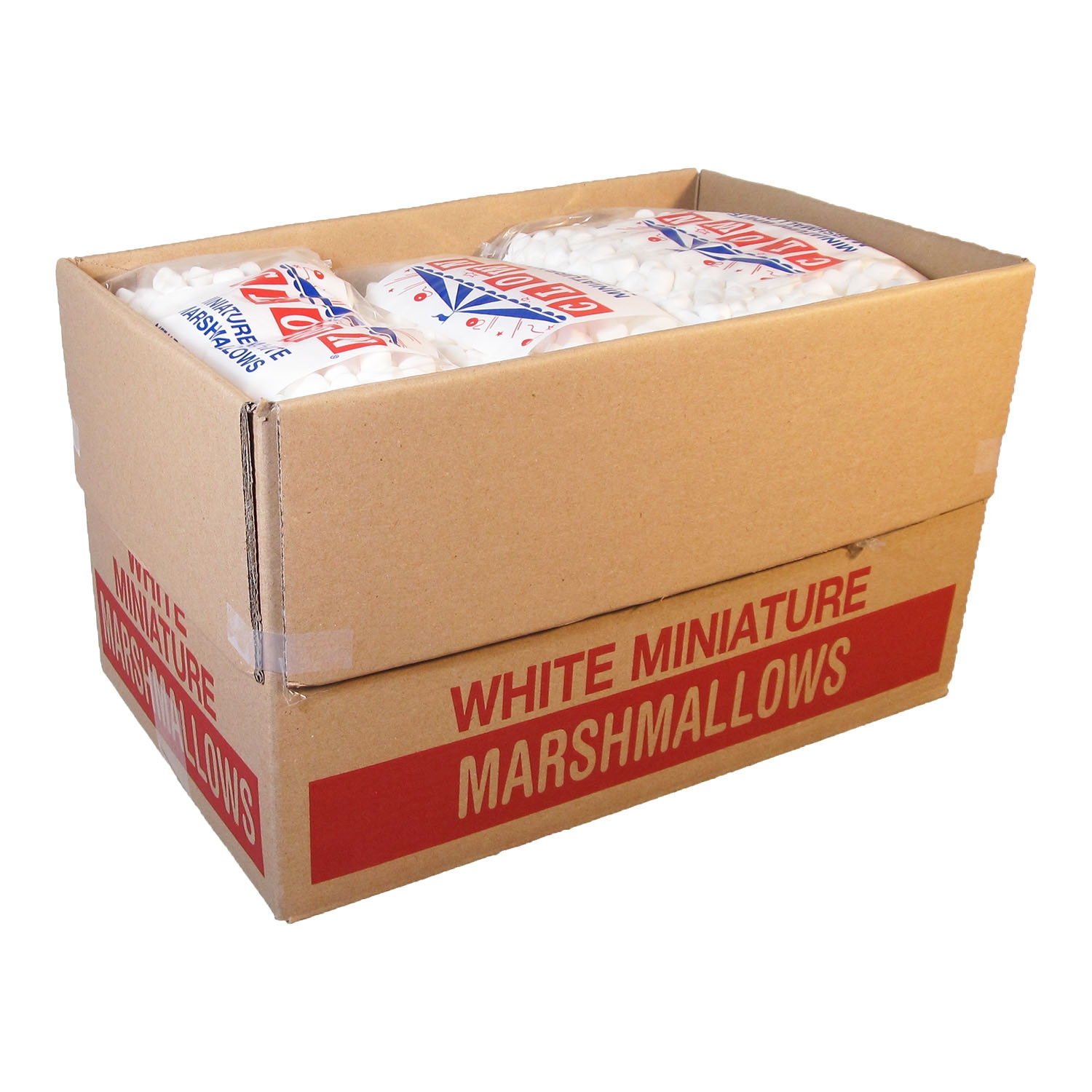 Clown Miniature White Marshmallows, 1 Pound -- 12 Per Case