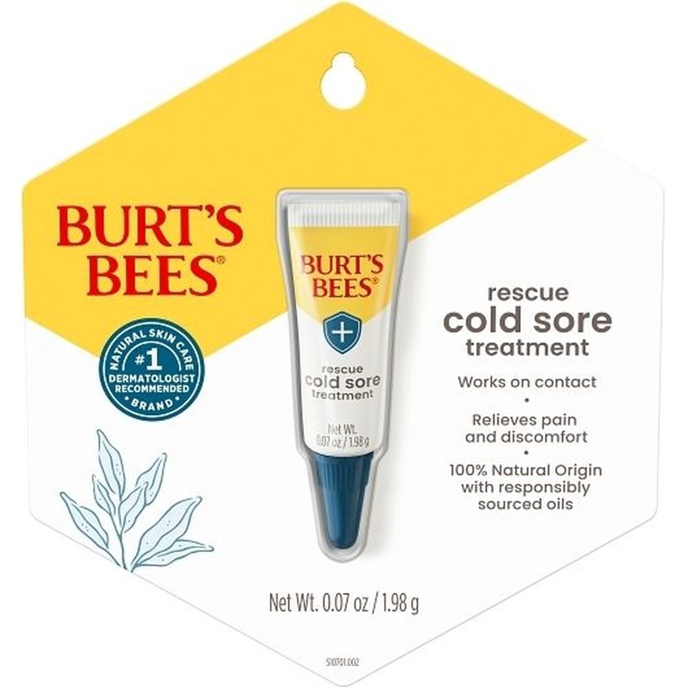 Burts Bees Rapid Rescue Cold Sore Treatment, 0.07 Ounce -- 24 per case