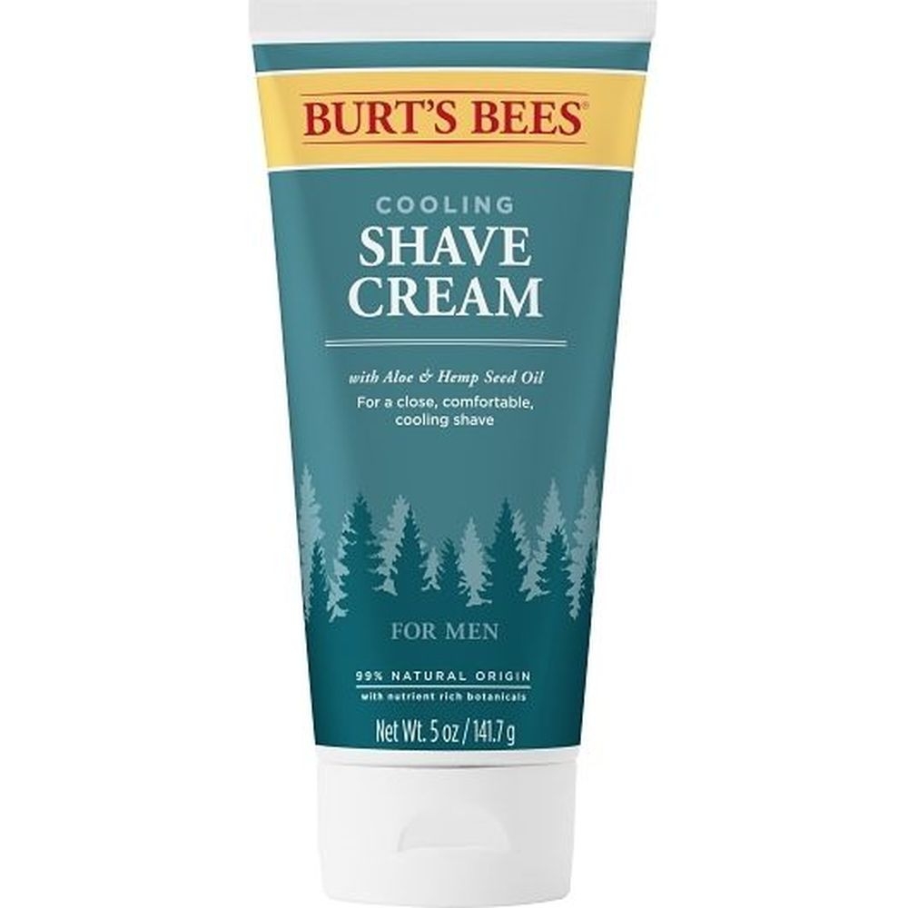 Burts Bees Cooling Shave Cream for Men, 5 Ounce -- 18 per case
