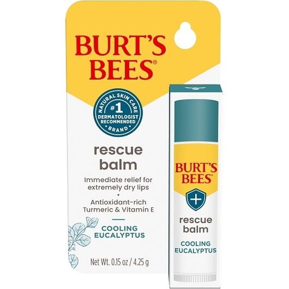 Burts Bees Cooling Eucalyptus Rescue Balm, 0.15 Ounce -- 36 per case