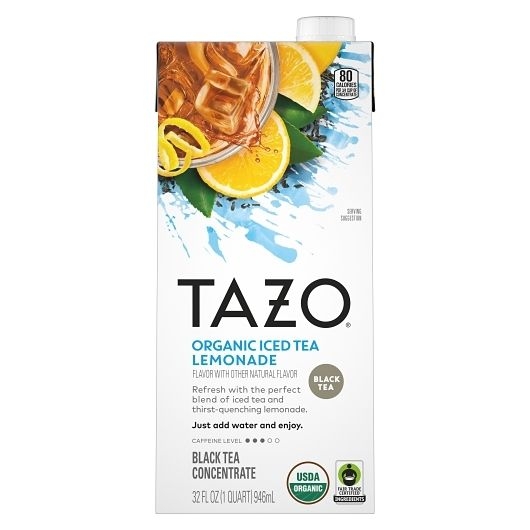 Tazo Lemon Iced Tea Concentrate, 32 Fluid Ounce -- 6 per case