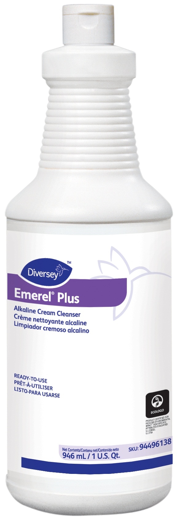 Diversey Emerel Plus Alkaline Crème Cleanser, 32 Ounce -- 12 per case