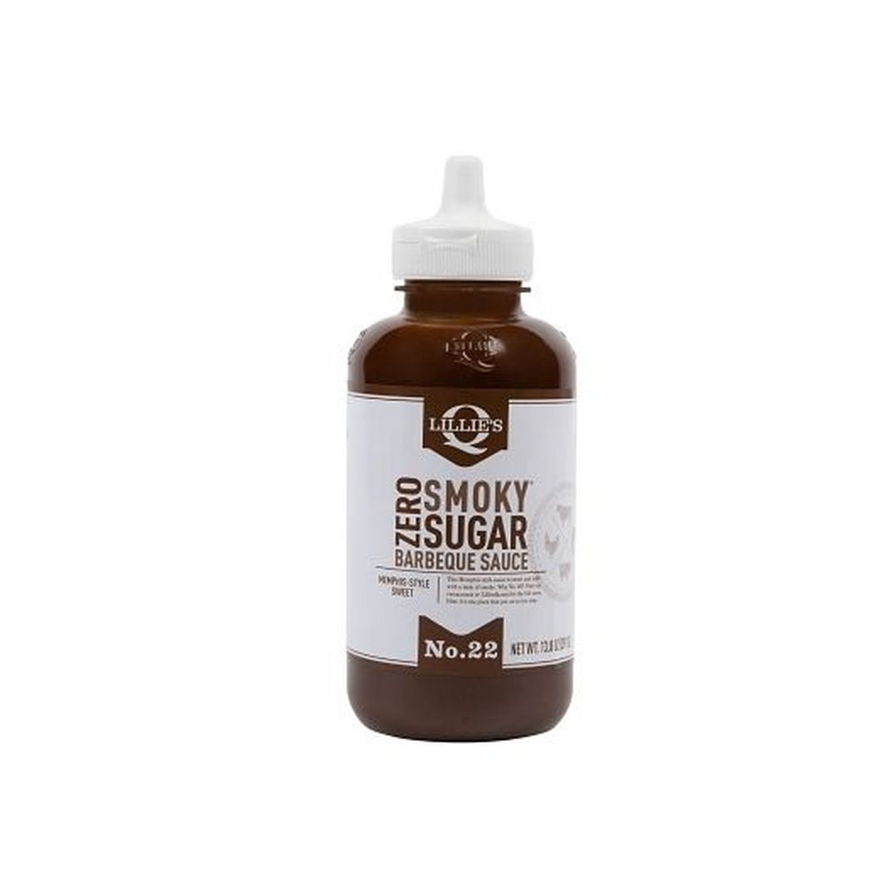 Lillies Q Zero Sugar Smoky Barbeque Sauce, 13.8 Ounce -- 6 per case