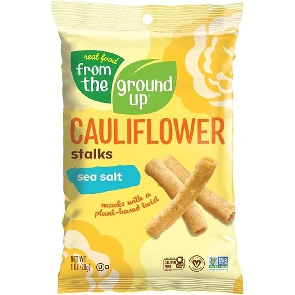 Real Food From The Ground Up Sea Salt Cauliflower Stalk, 1 Ounce - 8 per case