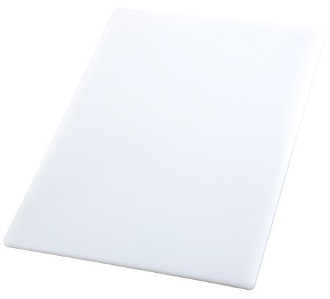 Winco White Cutting Board, 15 x 20 x 1 inch -- 4 per case