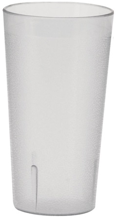Winco Clear Pebbled Tumbler, 16 Ounce -- 72 per case