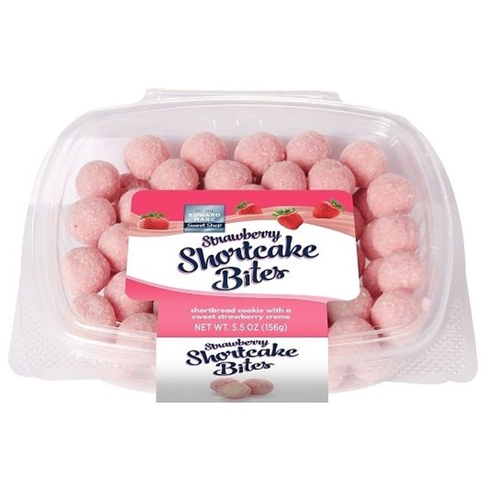 Edward Marc Strawberry Shortcake Bites, 12 count -- 12 per case