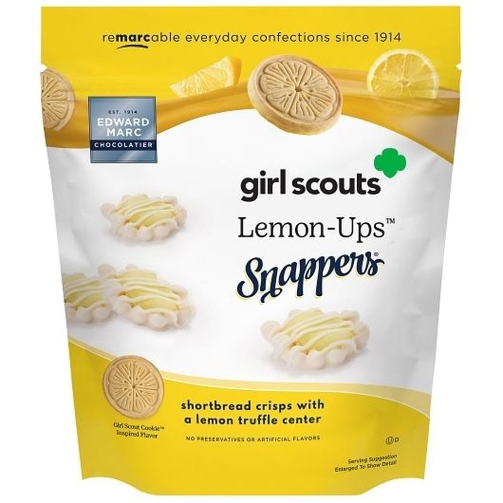 Edward Marc Chocolatier Girl Scouts Lemon-Ups Cluster Snappers, 6 Ounce - 10 per case