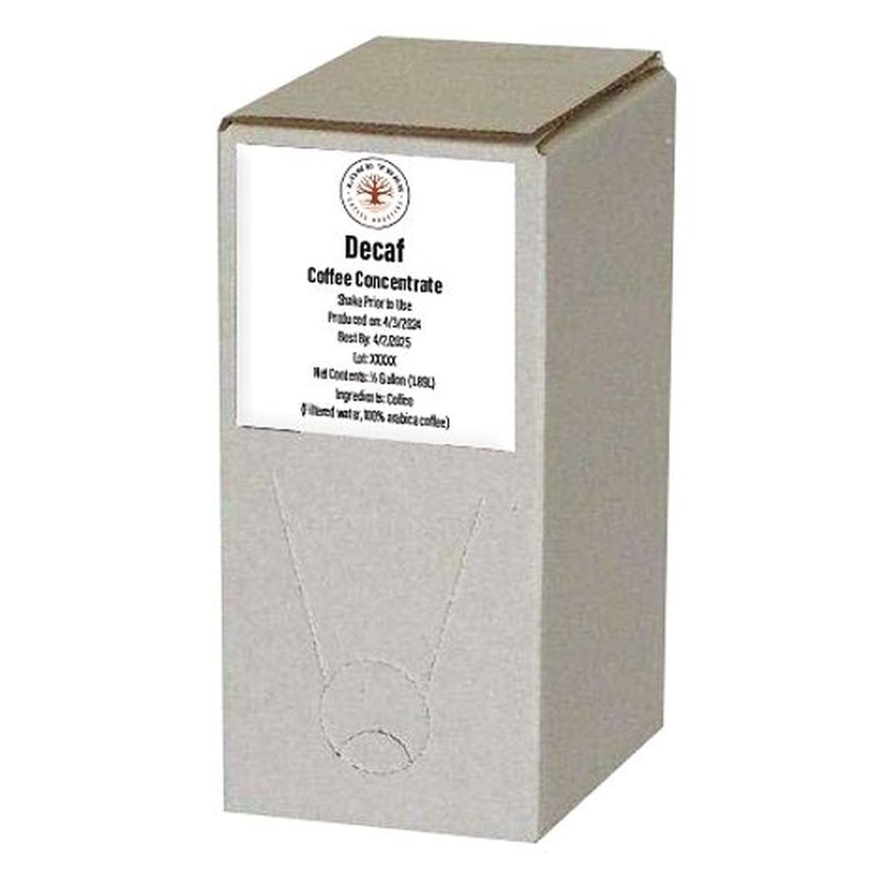 Lone Tree Decaf 20:1 Coffee Concentrate, 0.5 Gallon -- 2 per case