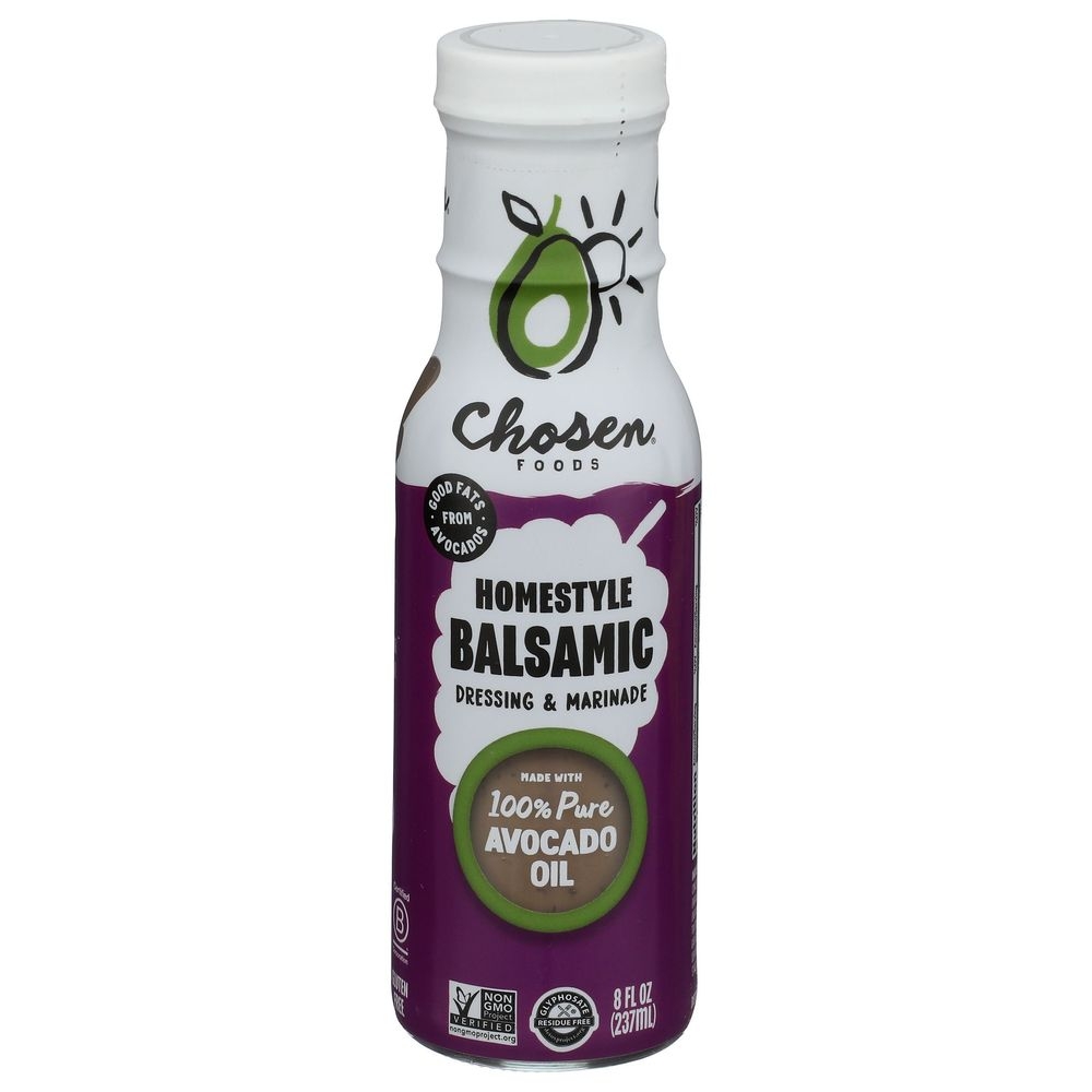Chosen Foods Homestyle Balsamic Dressing and Marinade, 8 Ounce -- 6 per case