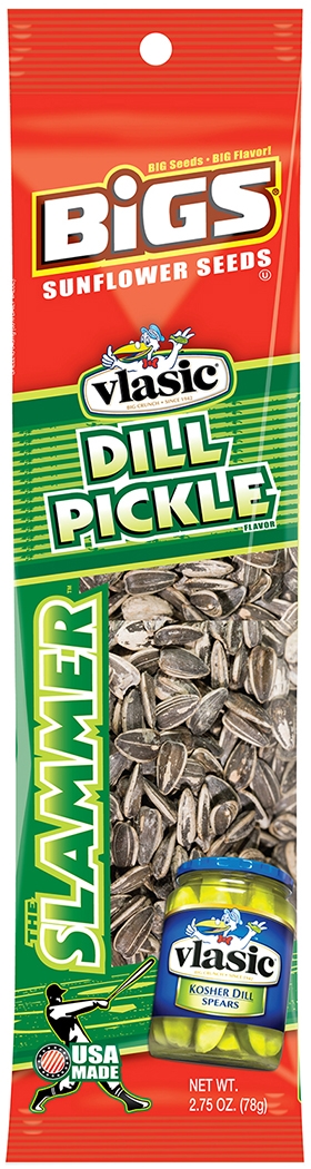 Bigs Dill Pickle Sunflower Seed, 2.75 Ounce -- 72 per case.