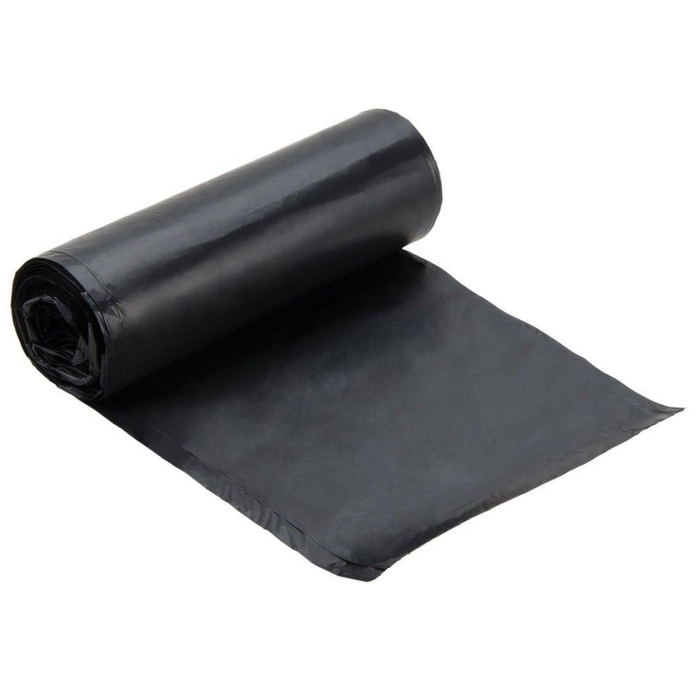 Performance Plus 2.4EQ mil Black Interleaved Low Density Liner, 40 to 45 Gallon Capacity -- 100 per case.