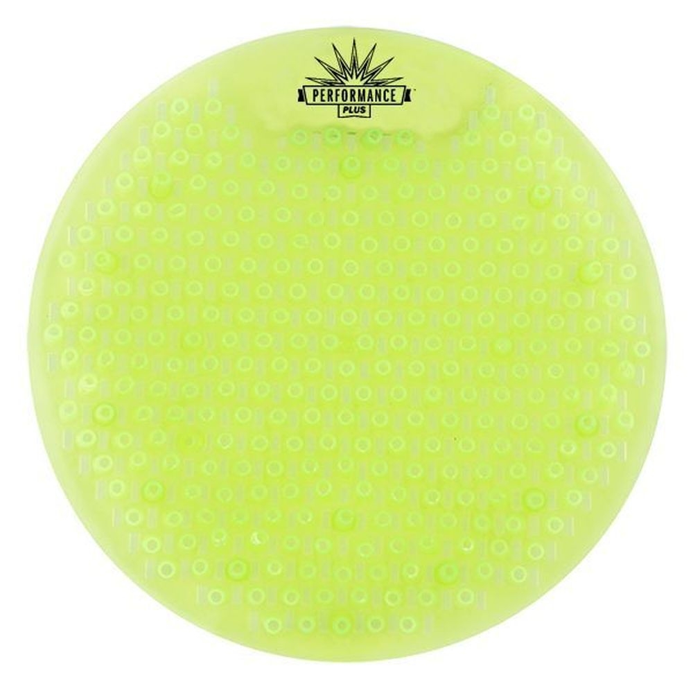 Performance Plus Round Cucumber Melon Scent Splash Free Light Green Urinal Screen -- 10 per case.