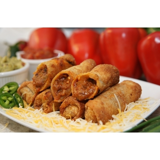 Original Taco Logs Beef Filling Tacos -- 72 per case