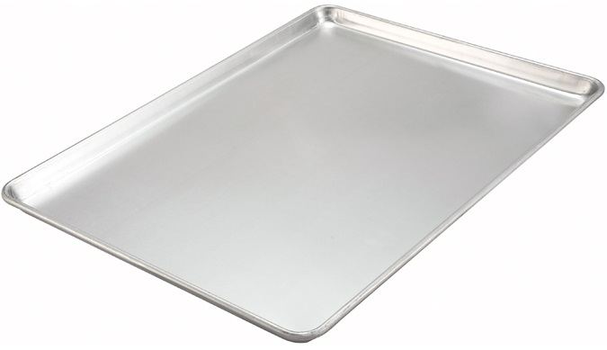 Winco 18 Gauge Aluminum Sheet Pan, 18 X 26 Inch -- 12 Per Case