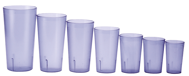Winco Flour Tumbler, 16 Ounce -- 72 per case