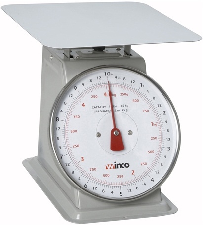 Winco Receiving Scale, 10 Pound -- 6 Per Case