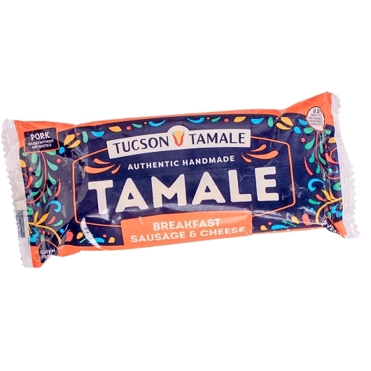Tucson Tamale Sausage and Cheese Breakfast Tamale, 5 Ounce -- 8 per case