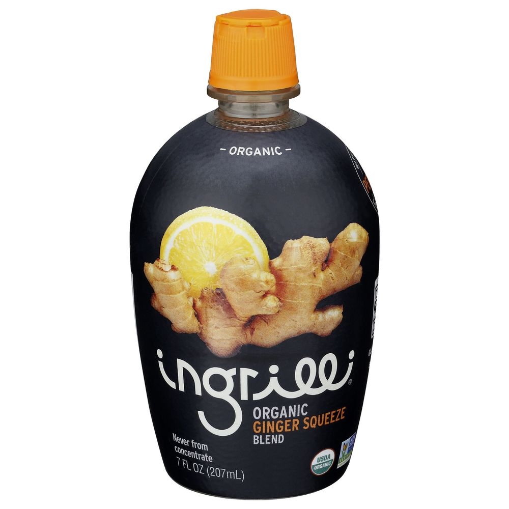 Ingrilli Organic Ginger Squeeze Blend, 7 Fluid Ounce -- 12 per case