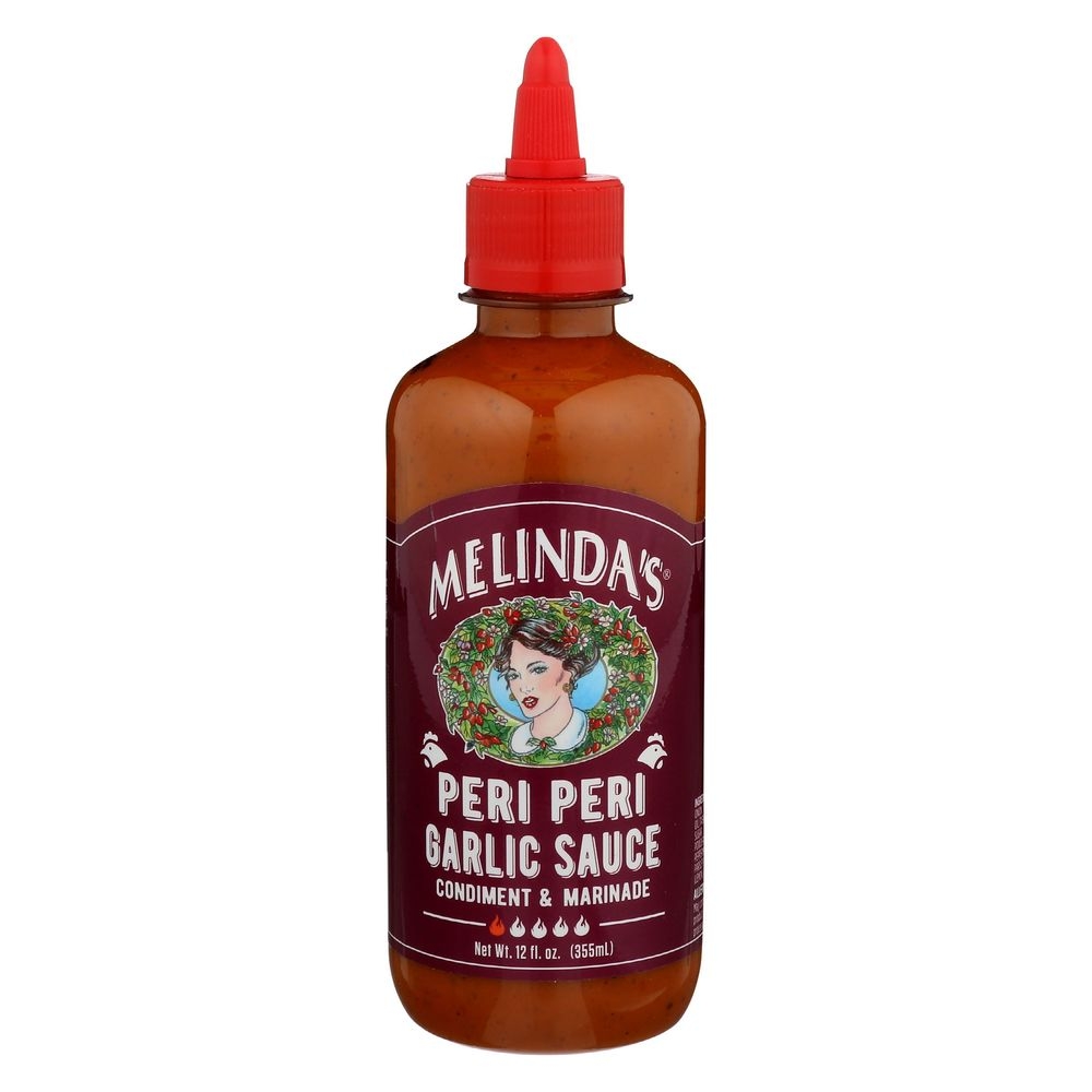 Melindas Peri Peri Garlic Hot Sauce, 12 Ounce -- 6 per case