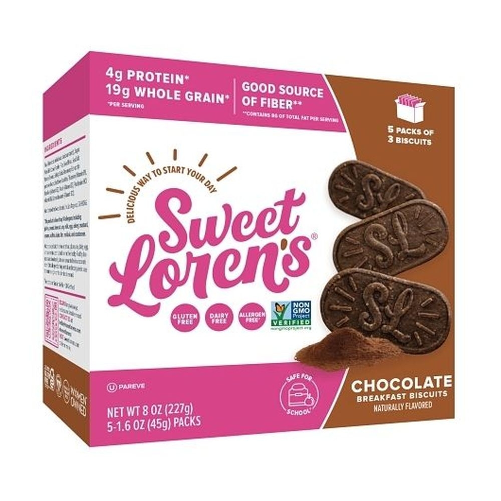Sweet Lorens Chocolate Breakfast Biscuits, 8 Ounce - 6 per case