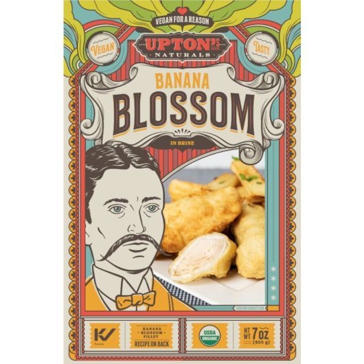 Uptons Naturals Banana Blossom in Brine, 7 Ounce -- 6 per case