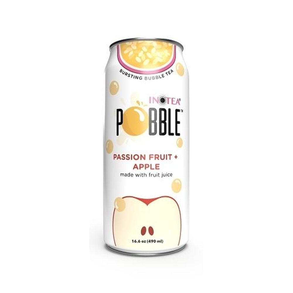 Pobble Passion Fruit and Apple Tea, 16.6 Ounce -- 12 per case