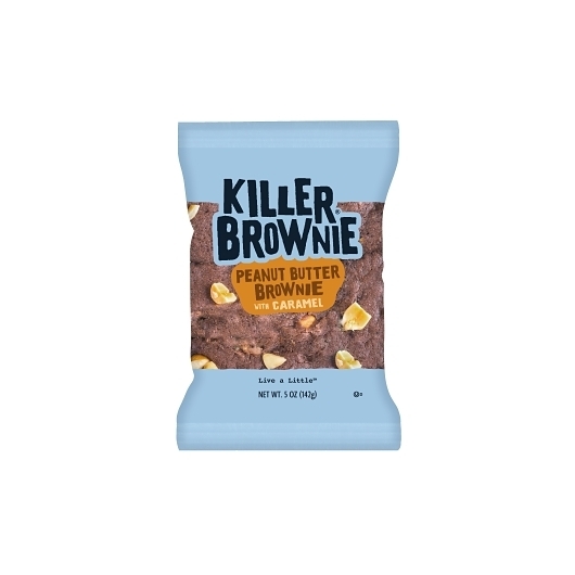 Killer Brownie Individually Wrapped Peanut Butter Brownie, 5 Ounce -- 36 per case