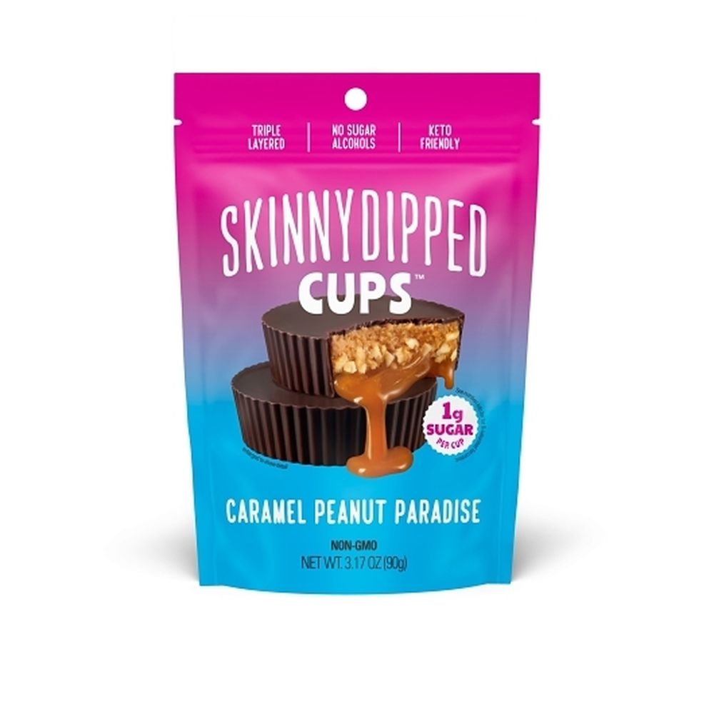 Skinny Dipped Dark Chocolate Peanut Butter Paradise Cups, 3.17 Ounce -- 10 per case